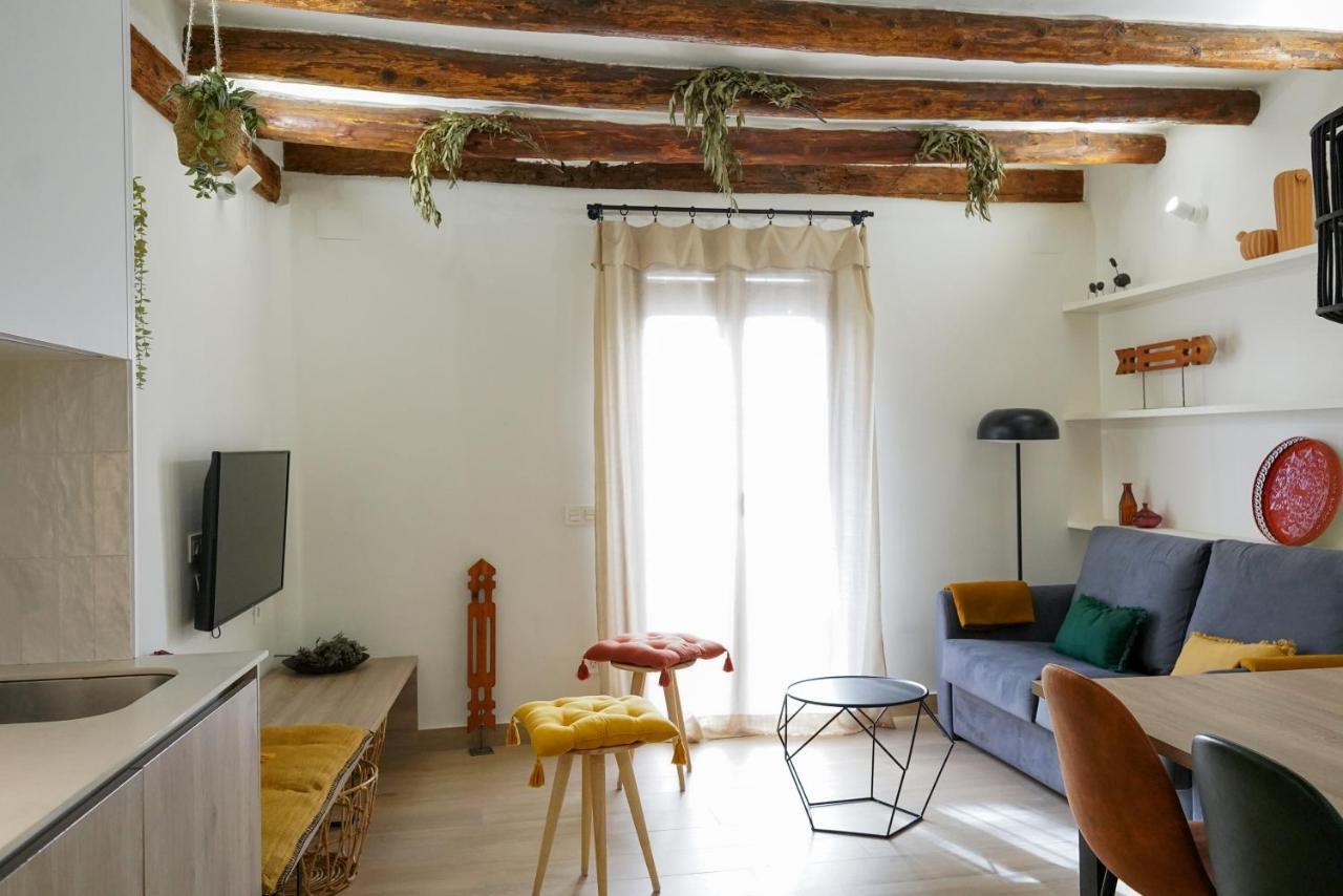 Apartaments La Rambla - Arbequina - 6 Persones Корнуделья Экстерьер фото